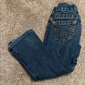True Religion TODDLER Dark Blue Straight Leg Jeans